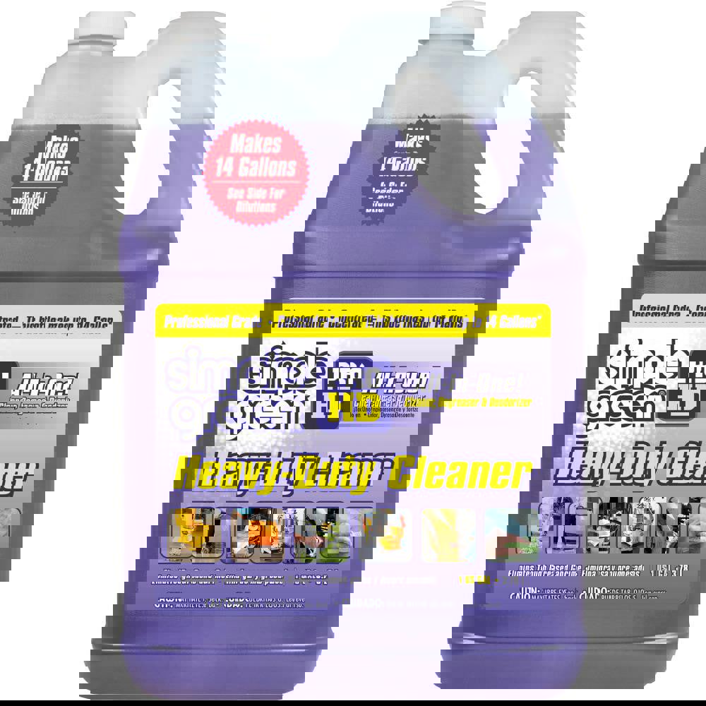 Pro Hd Heavy-Duty Cleaner, Unscented, 1 Gal Bottle, 4/carton